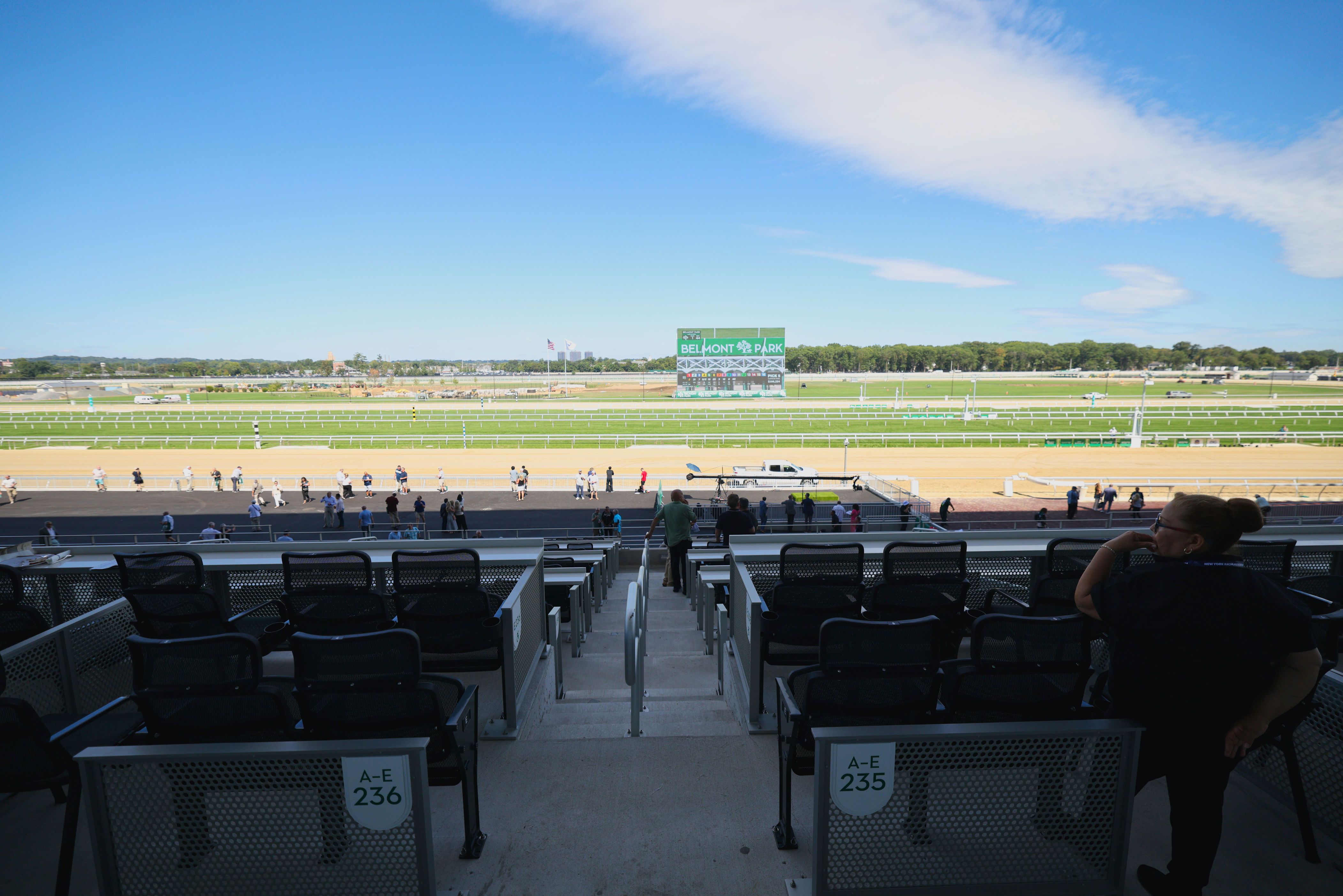 Take a tour inside the all-new $550 million Belmont Park