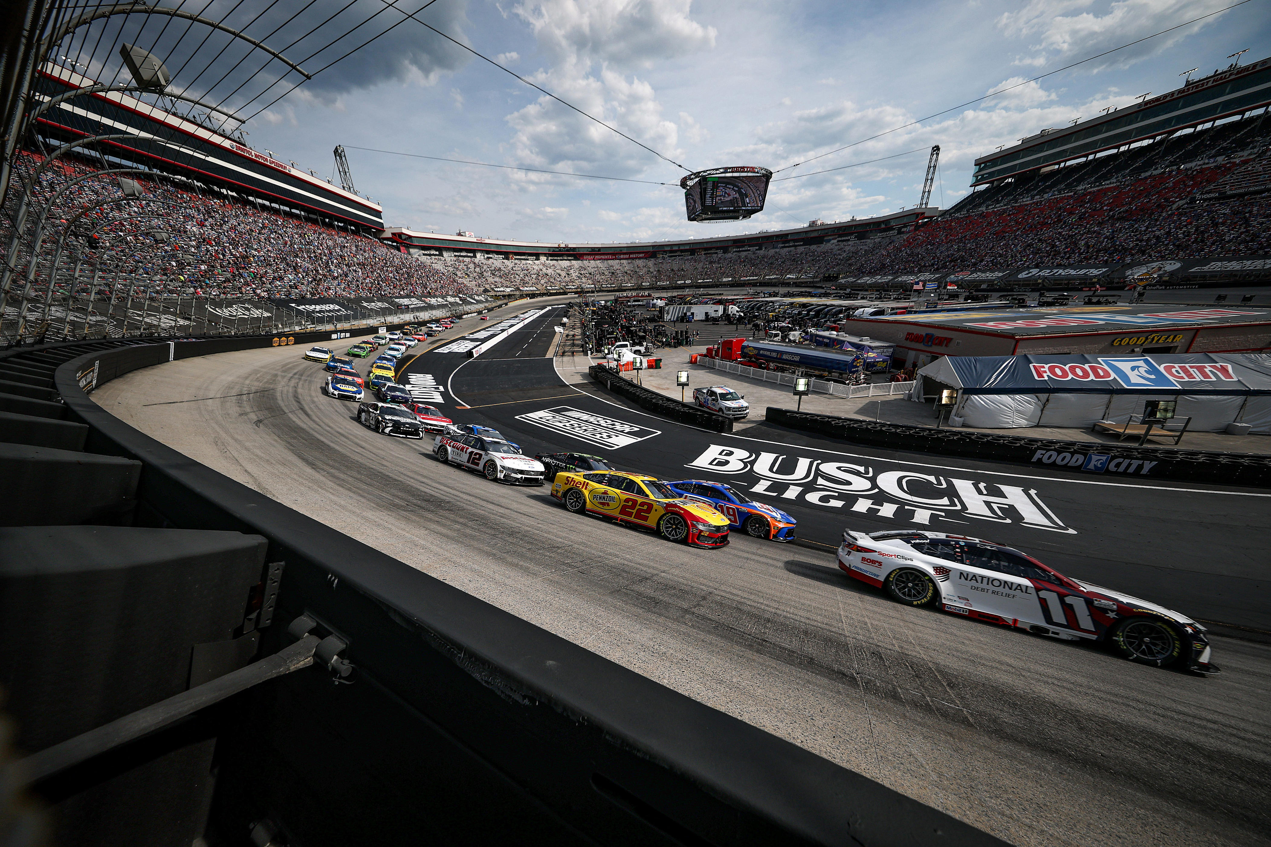NASCAR starting lineup for Cup race at Bristol in September 2026