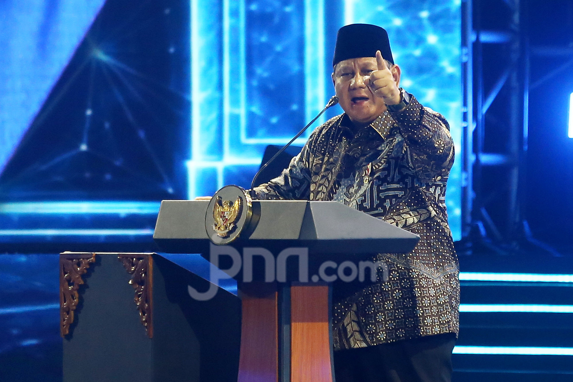 Elektabilitas Prabowo merosot tajam dari 34,9 persen jadi 9,8 persen