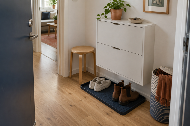12 small entryway ideas that make coming home less chaotic