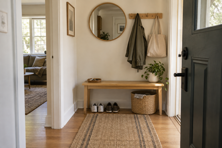 12 small entryway ideas that make coming home less chaotic