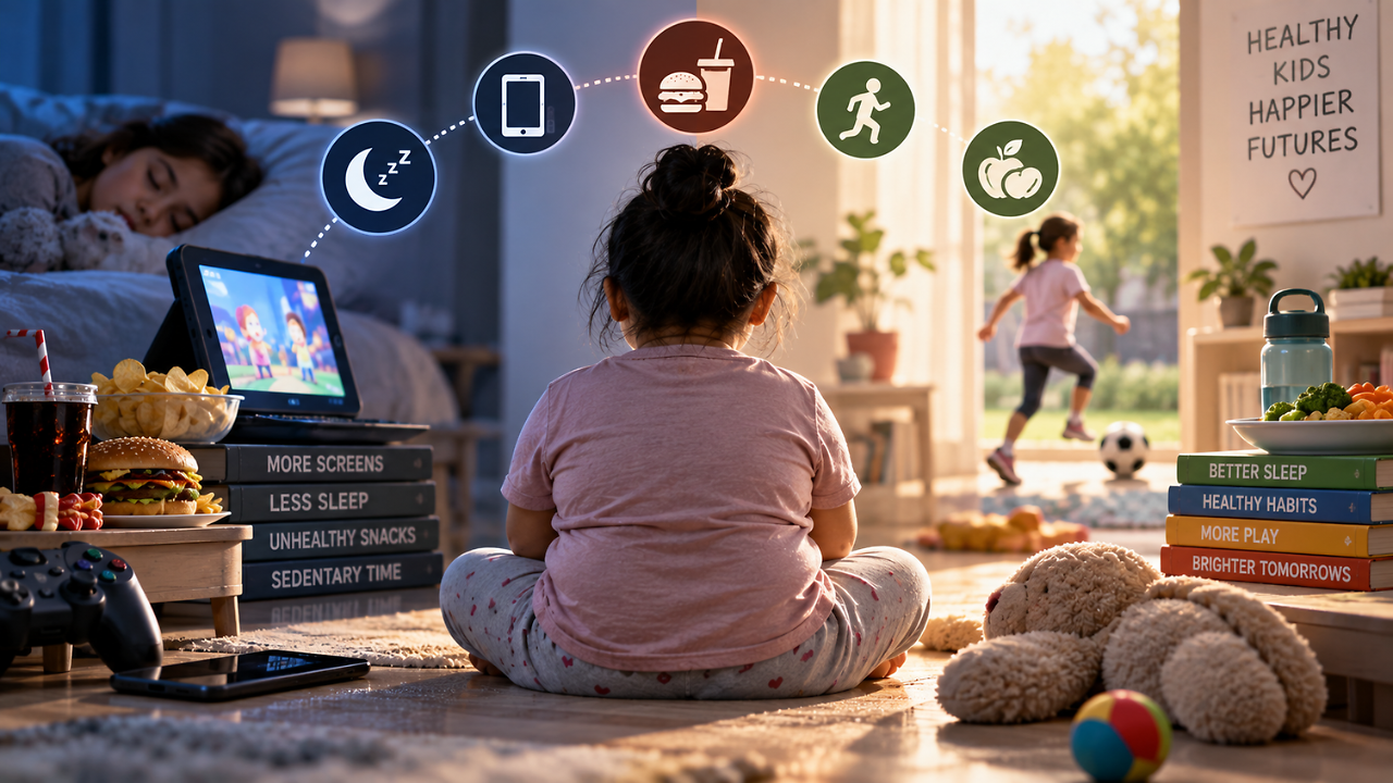 Childhood obesity starts before the weighing scale: How sleep, screens ...
