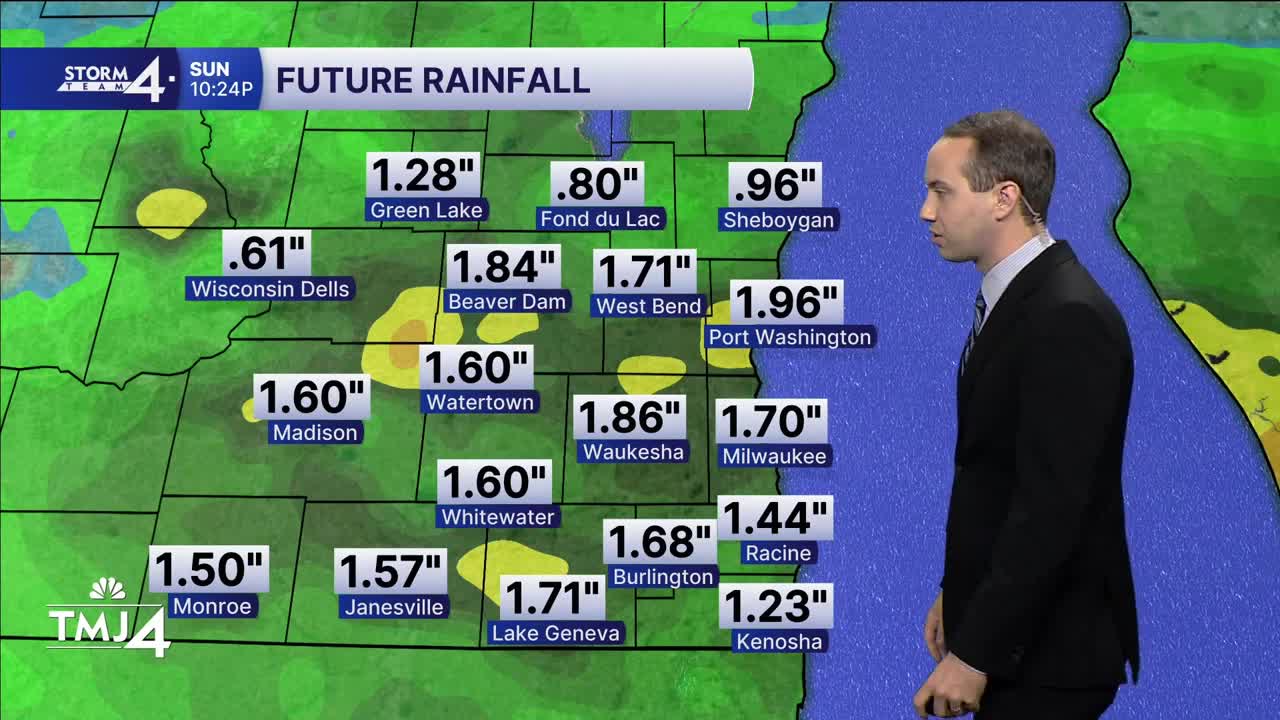 Southeast Wisconsin weather: More rain still to come