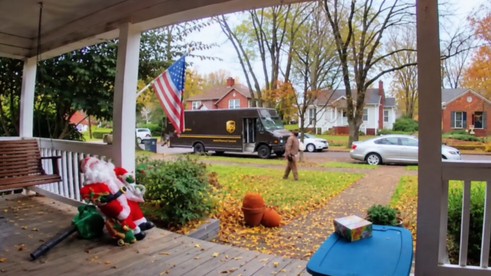 Impatient porch drop-off fails