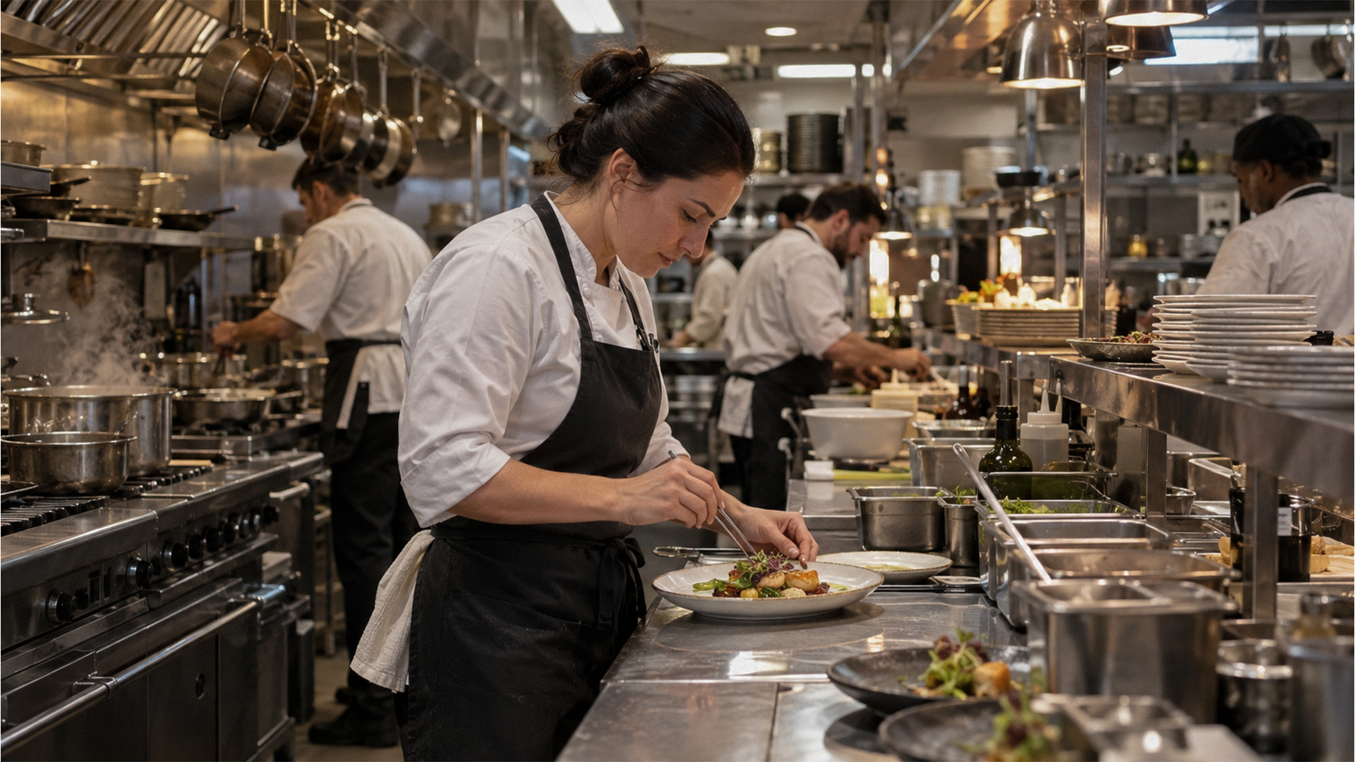 The work behind every restaurant kitchen