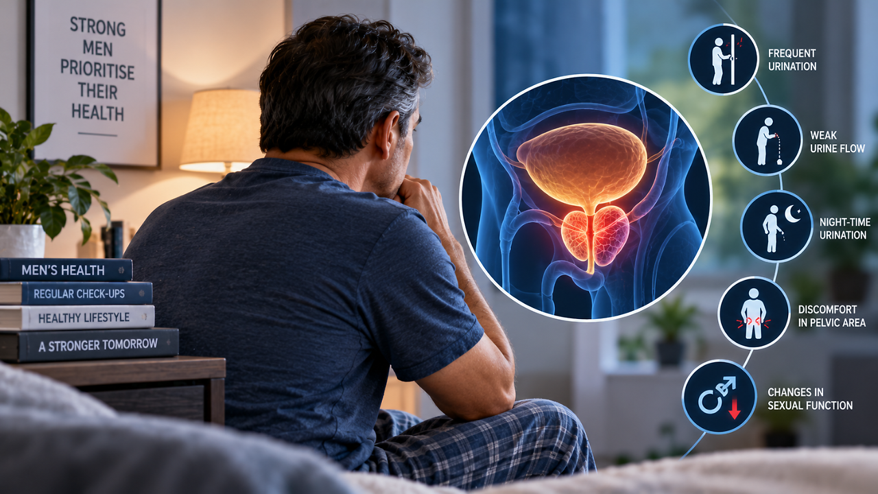 Prostate health after 40: Symptoms men should not ignore