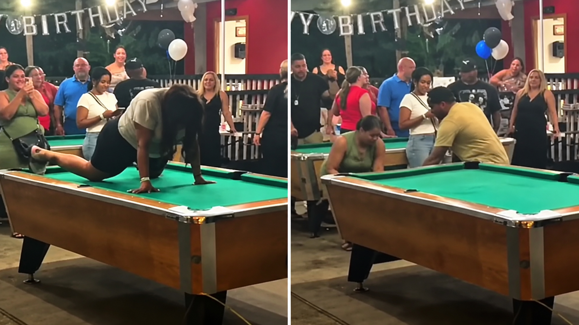 These dance moves needed a different location