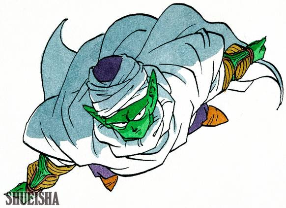 Dragon Ball hé lộ bản vẽ Piccolo từng bị che khuất trên bìa tạp chí