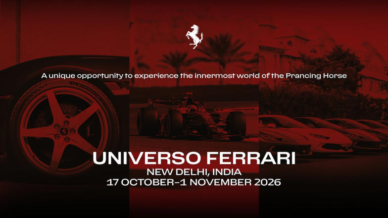 Ferrari's Universo Experience exhibition to open in New Delhi