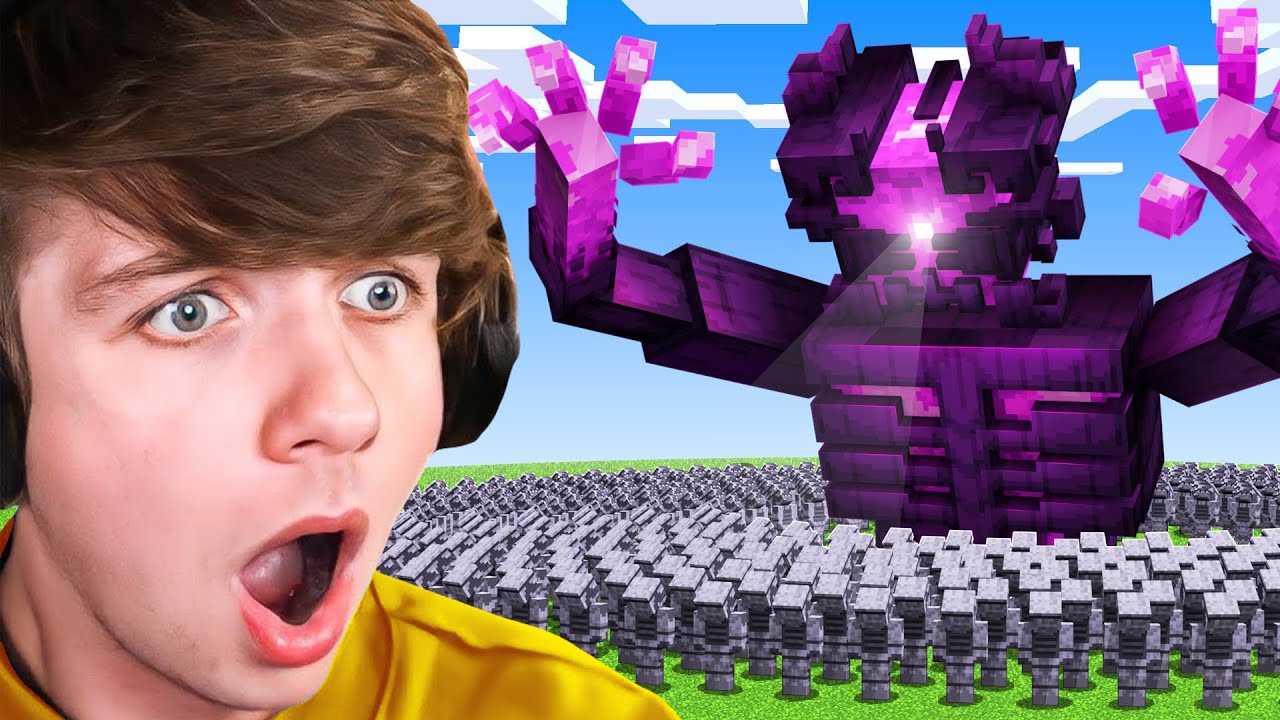 1,000 units meet a Titan Enderman 😮