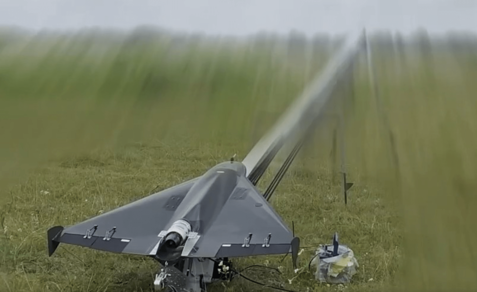 Footage shows Ukraine's latest answer to jet-powered Shaheds destroy target