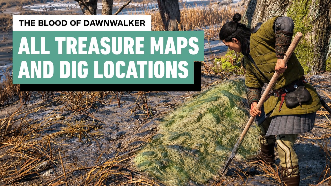 The blood of Dawnwalker: All treasure maps and treasure locations