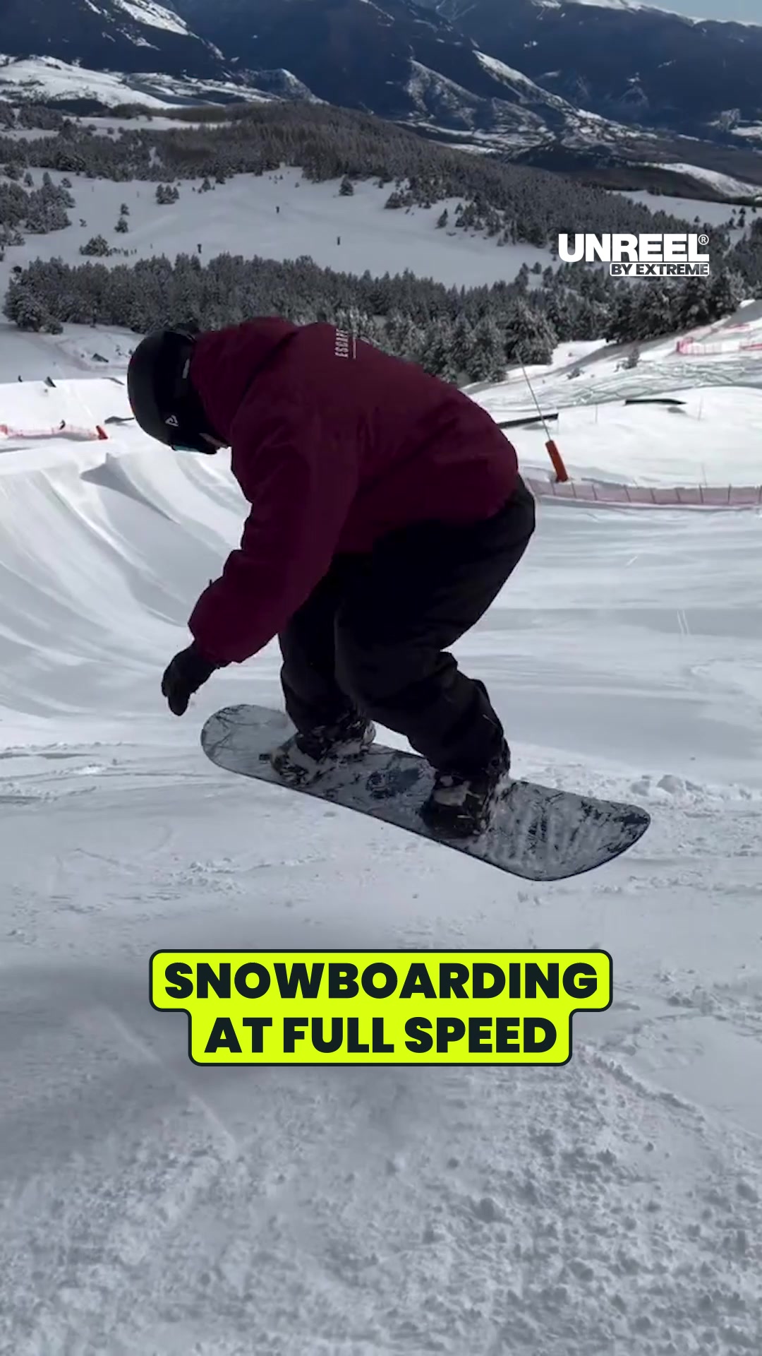 Triple backflip snowboarding stunt in the terrain park | Big air ...