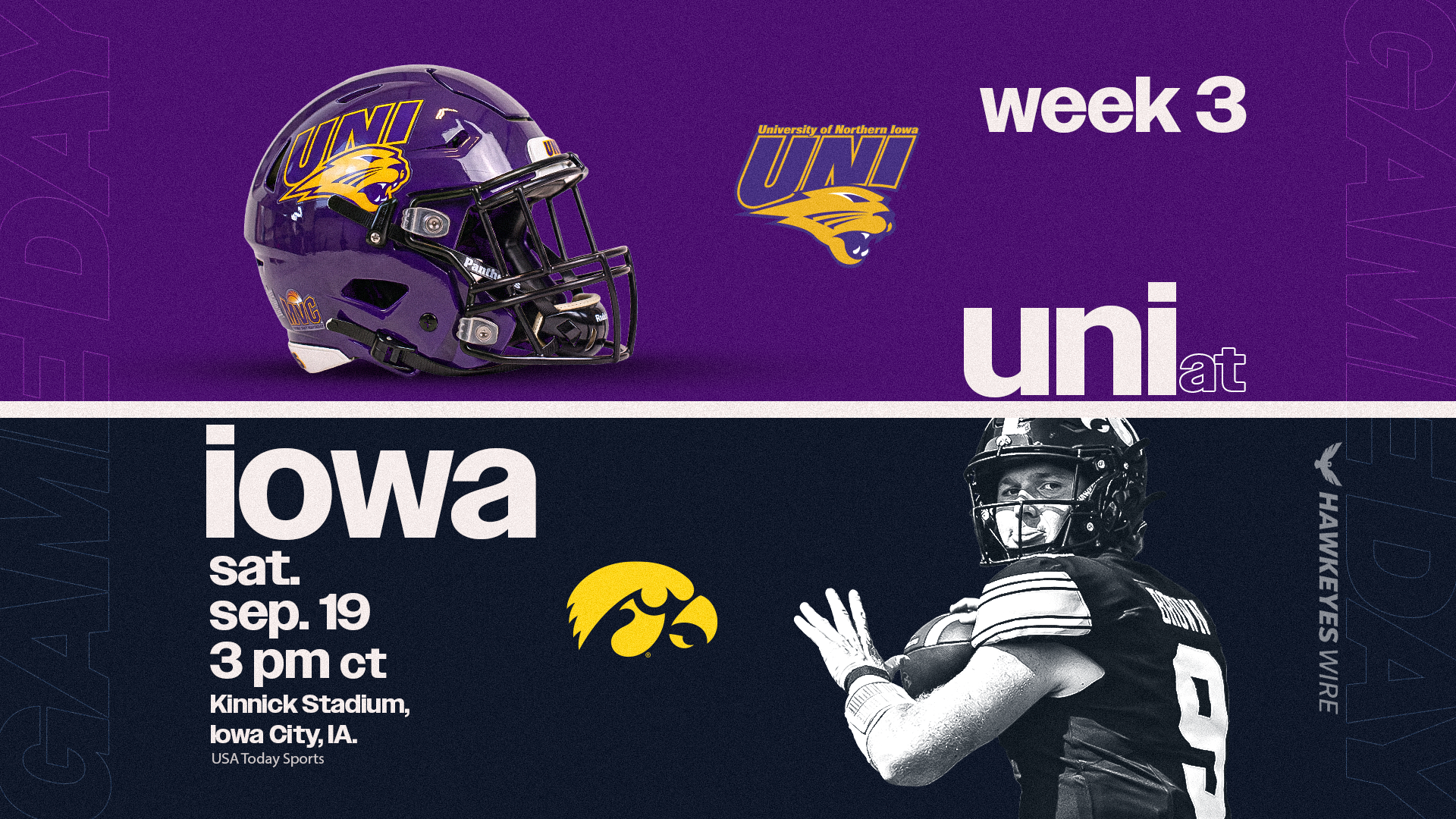 Where to watch Iowa football vs. UNI today: TV channel, time