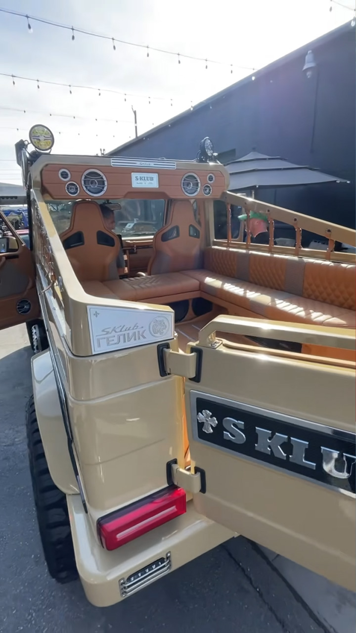 Wild Mercedes G-Wagon build highlights extreme $100k audio system