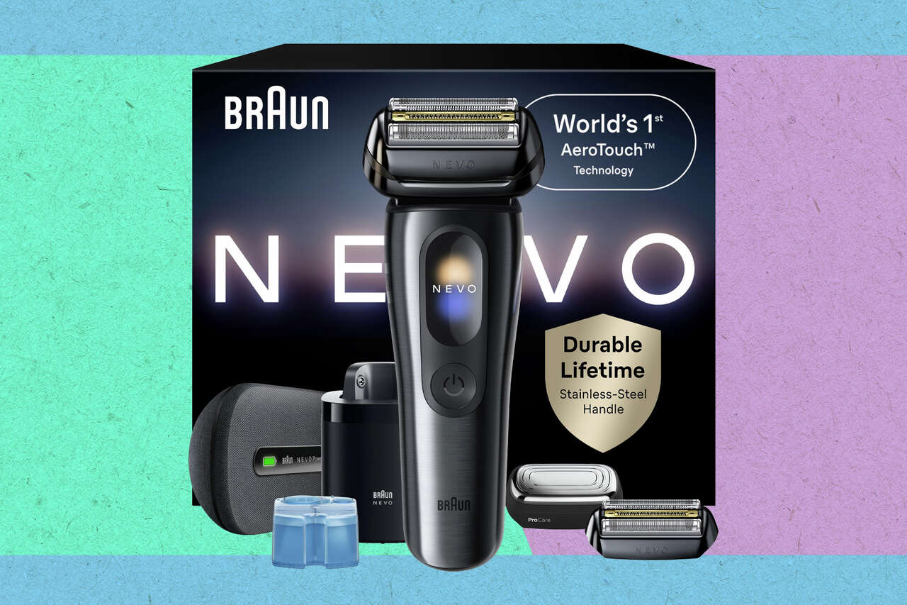 Save $100 on Braun's premium Nevo electric shaver right now