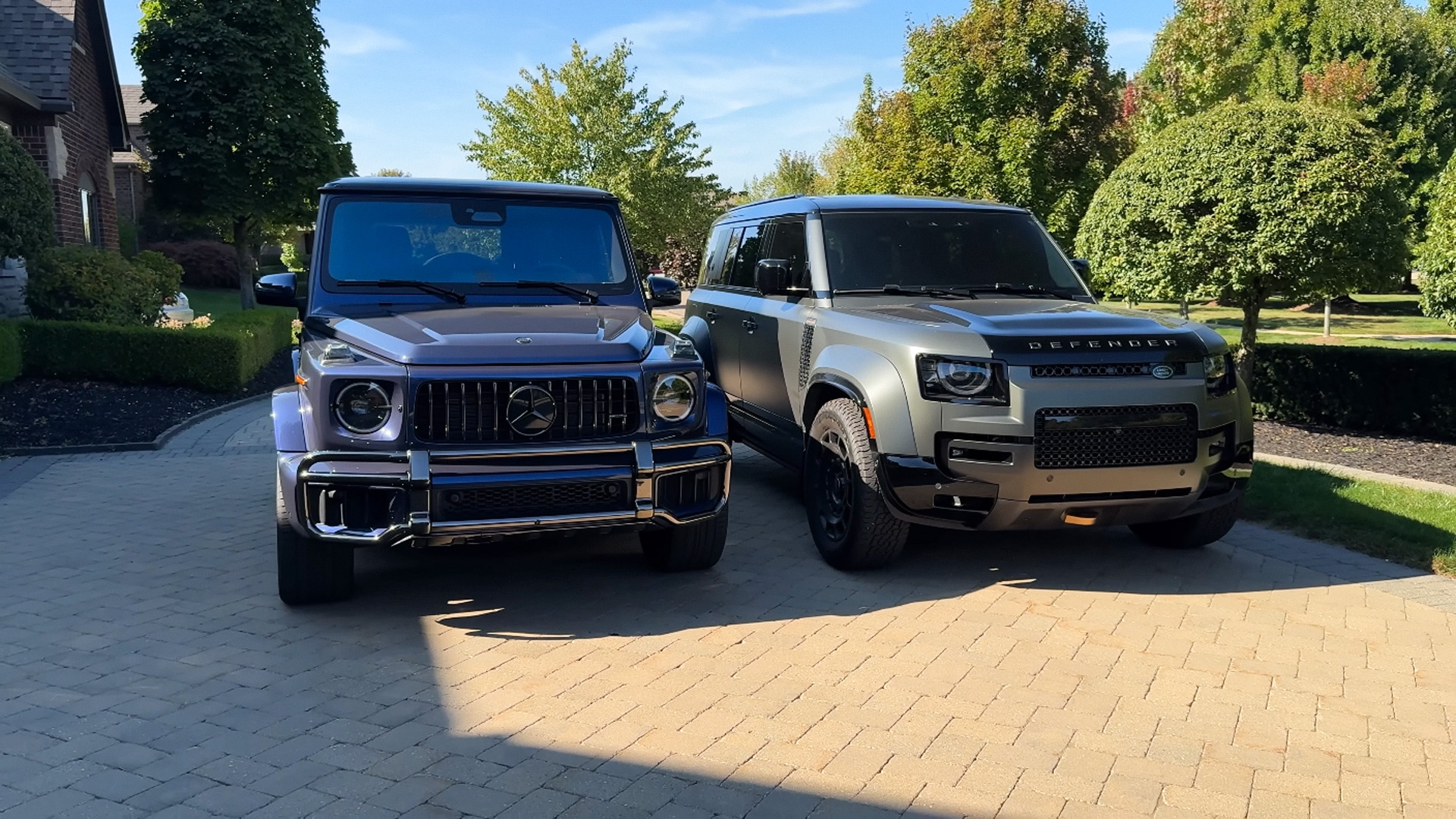 Mercedes vs Defender, which fits better?