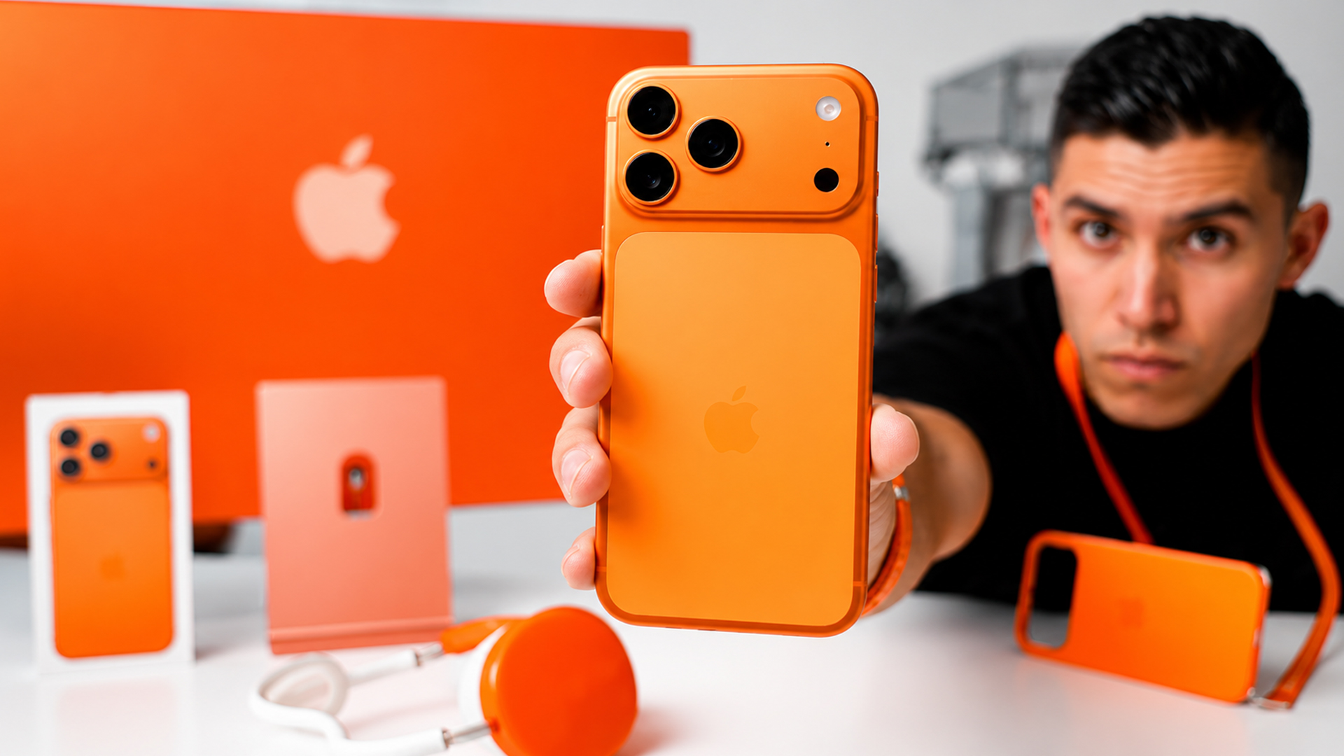 Orange iPhone 17 Pro Max review tests daily battery and camera limits