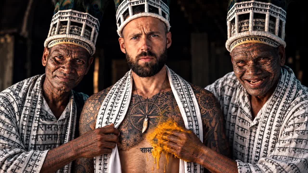 Journey into India's tattoo tradition with the Ramnami tribe