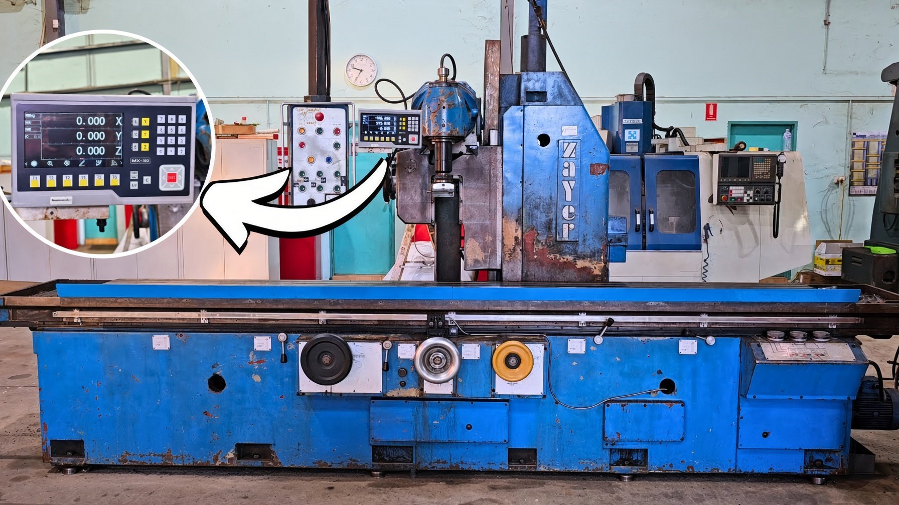 Zayer milling machine upgrades