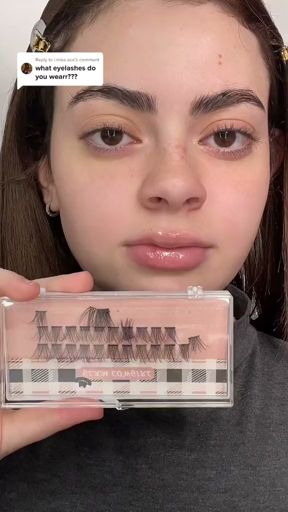 How I apply affordable single lashes for a natural everyday look