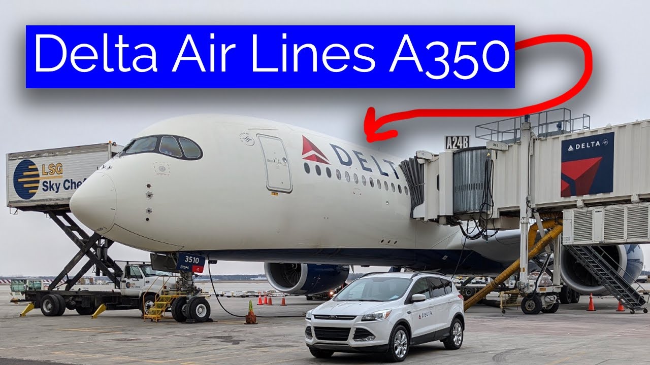 Delta A350 Delta One business class revealed!