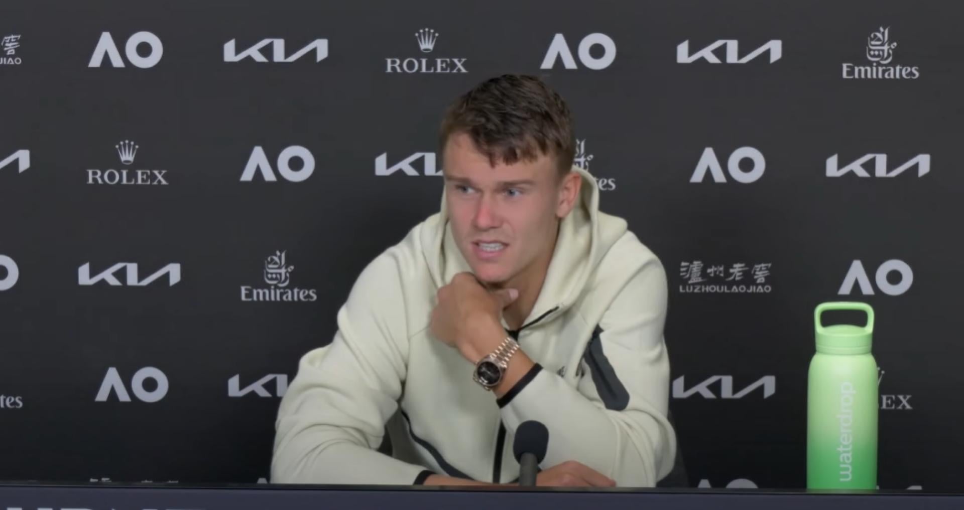 Holger Rune reveals what was going through his mind before comeback match