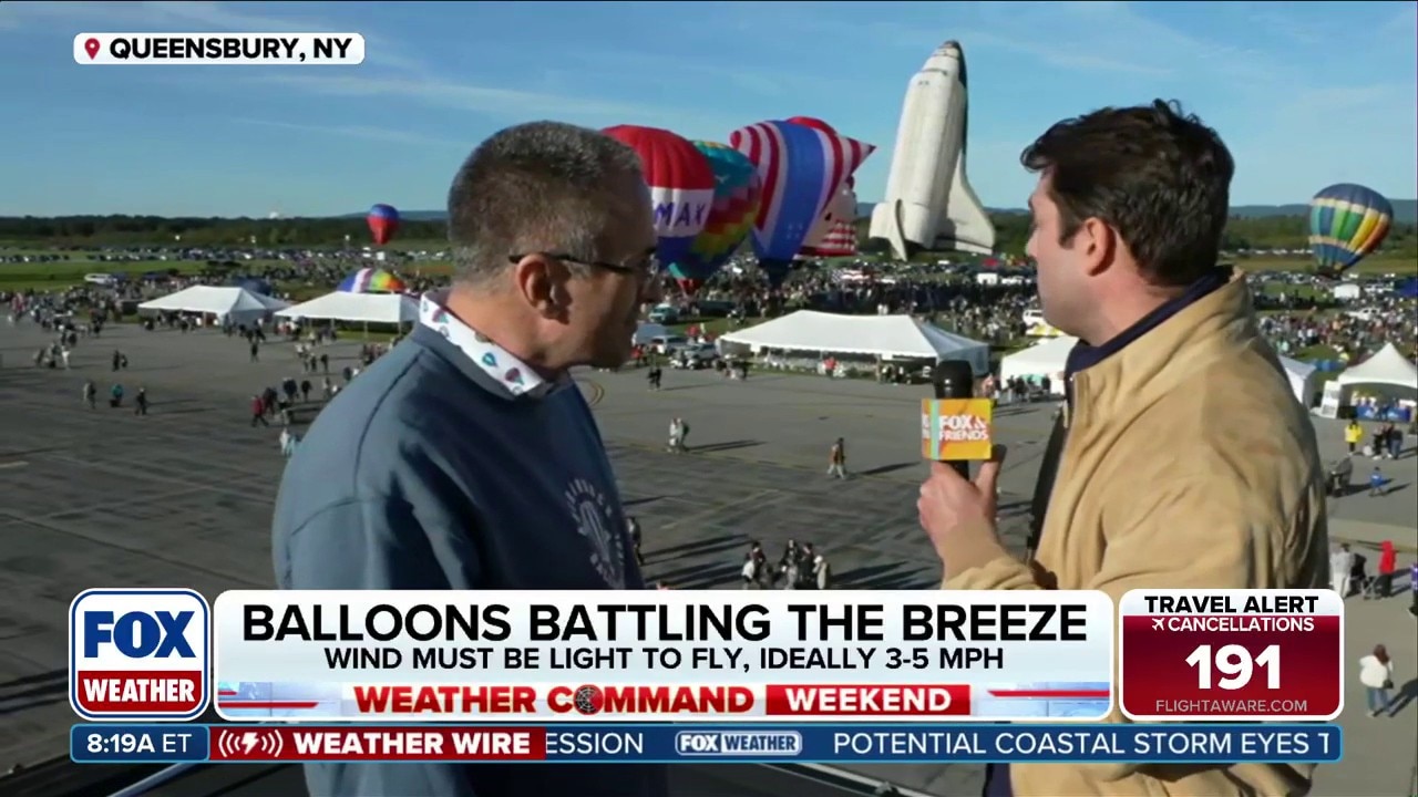Hot air balloon festival takes flight in New York