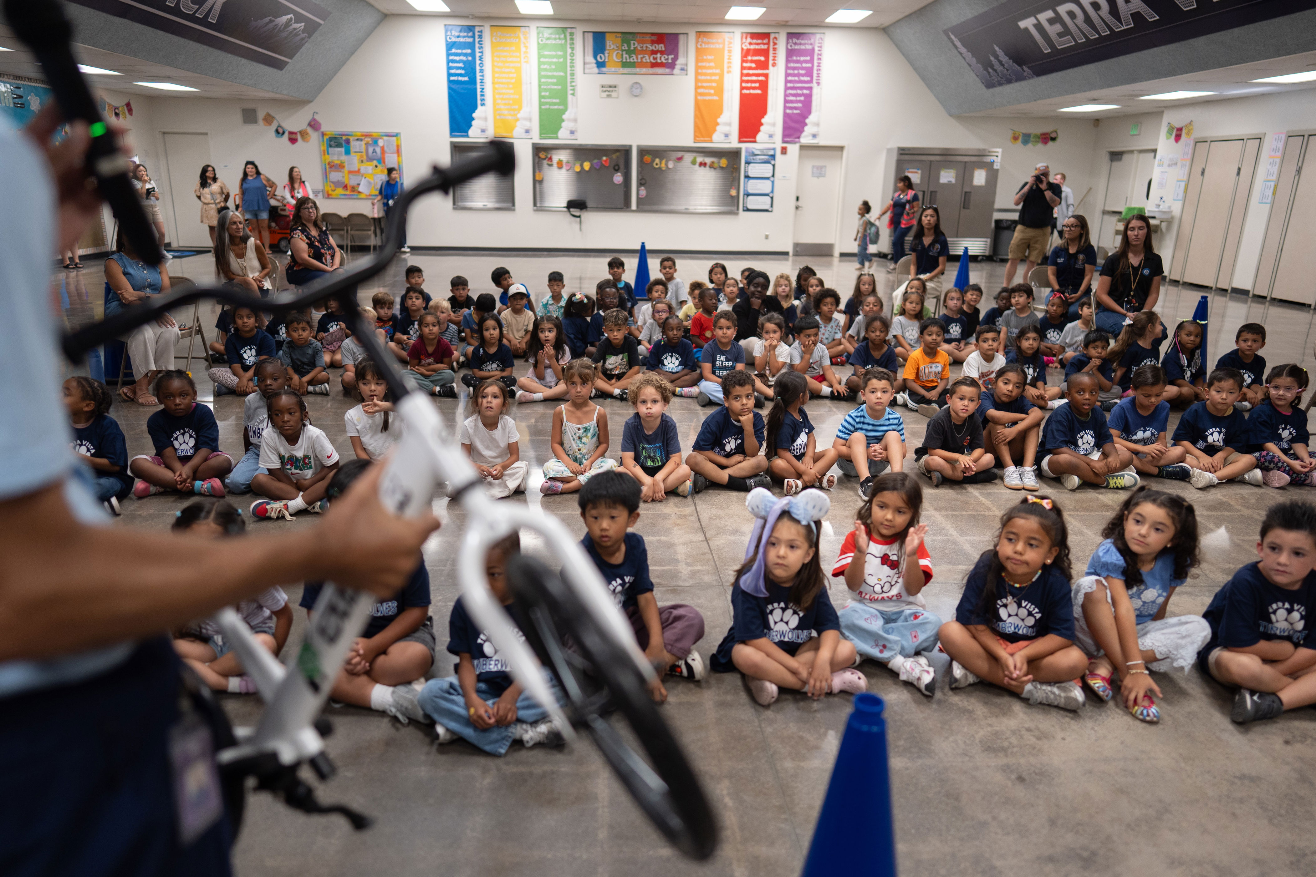 Childhood rite moves indoors as kindergartners learn to ride bikes in ...