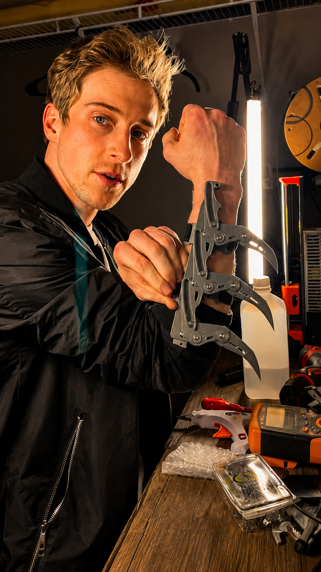 Building Batman requires solving the retractable blade power issue