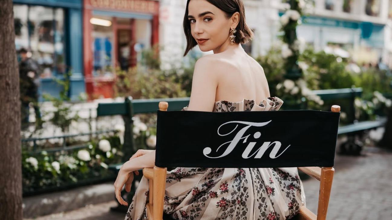 H Lily Collins Emily Cooper Instagram