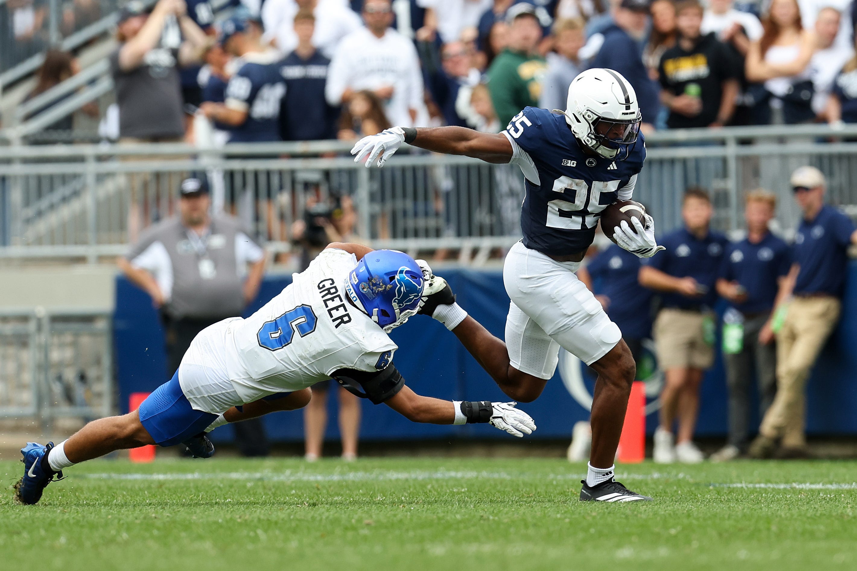 Penn State football rides strong run game to dominant win over Buffalo
