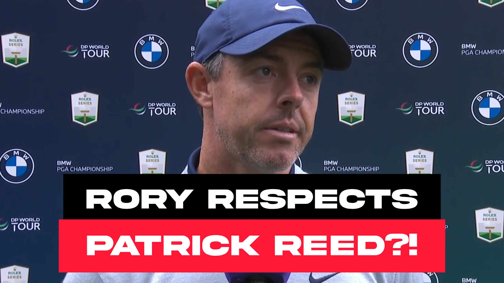 Rory McIlroy respects Patrick Reed's post-LIV Golf return