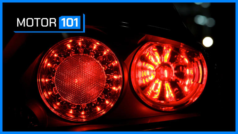 Why are brake lights red, but turn signals aren't always?