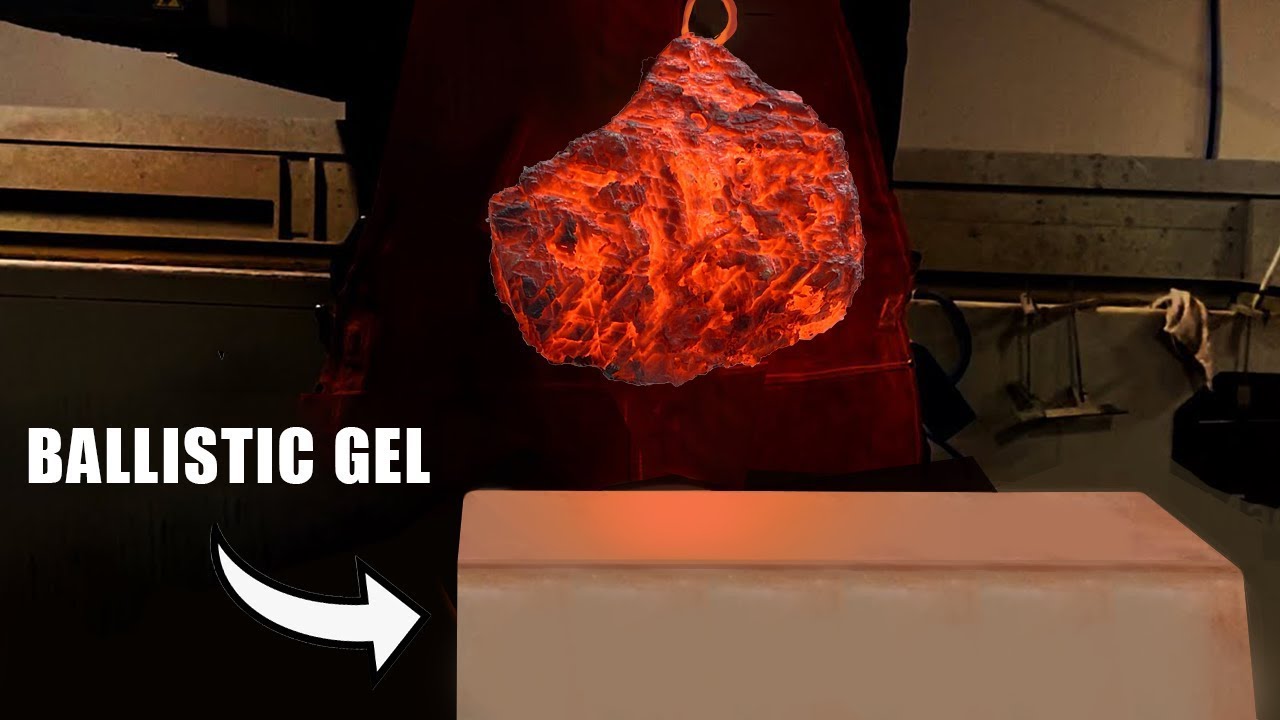 2000° meteorite vs ballistic gel