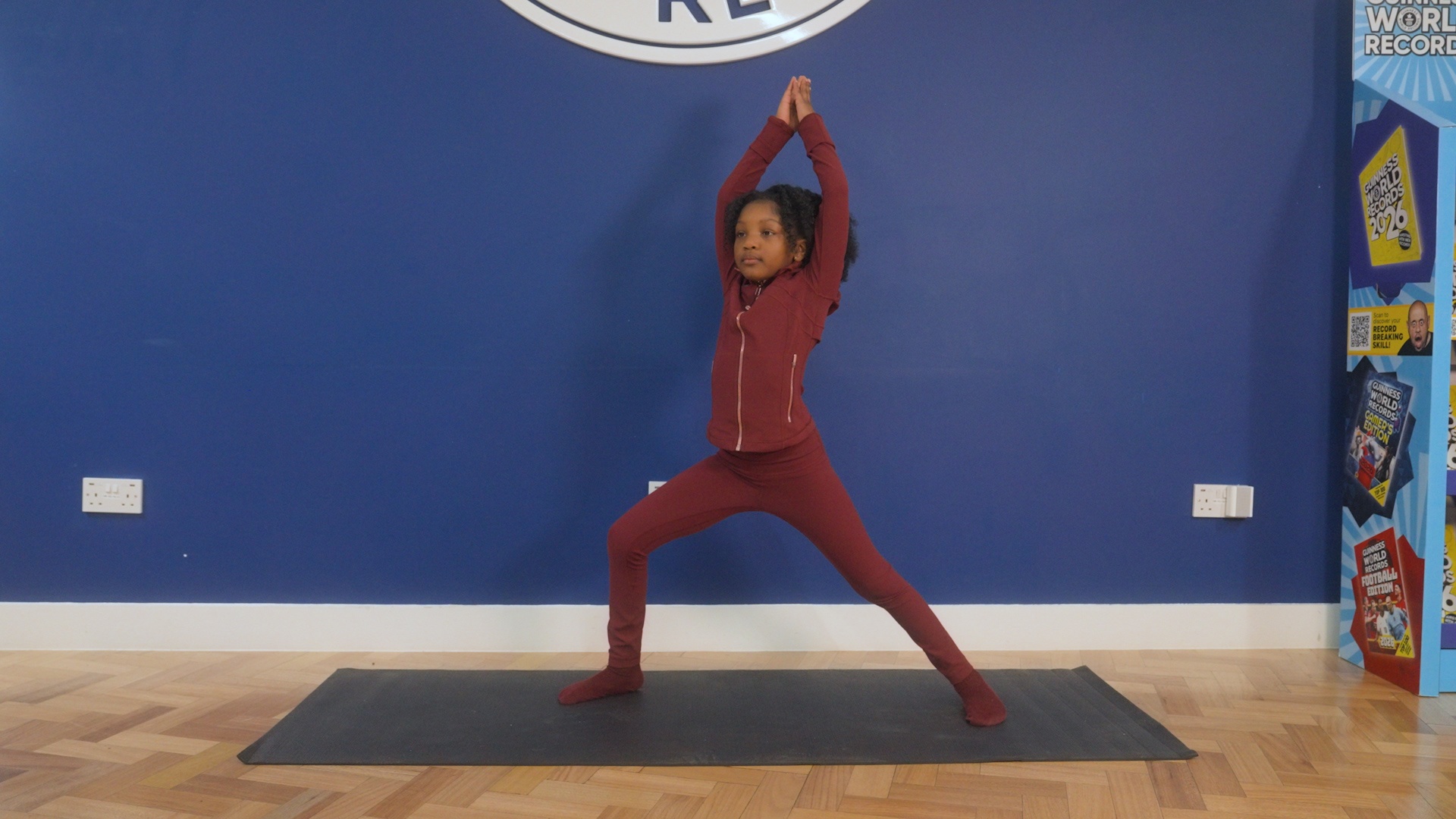 Youngest yoga instructor - Phoenix Hicks at 5 years and 337 days old