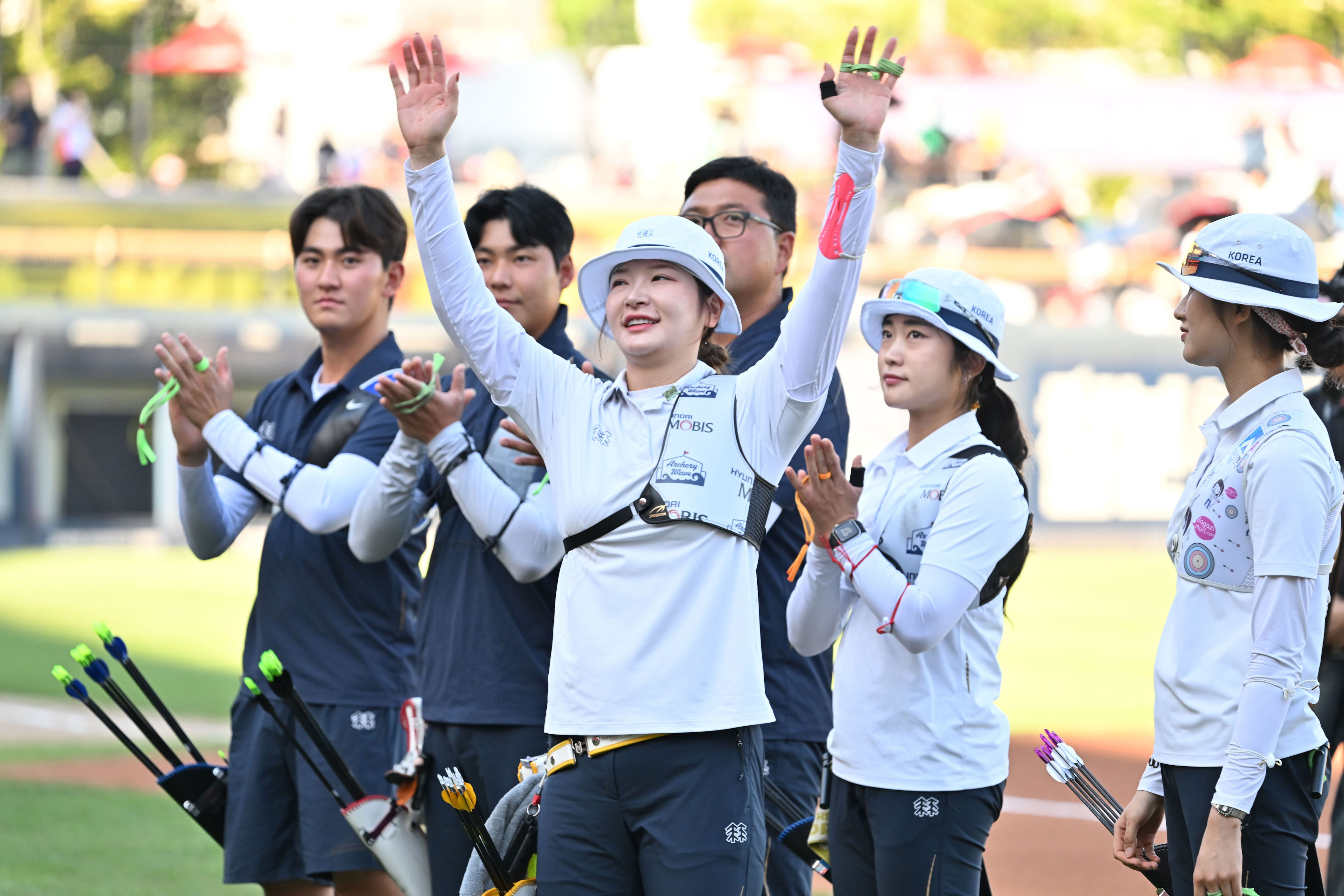 South Korean women’s archery team breaks Asian Games record