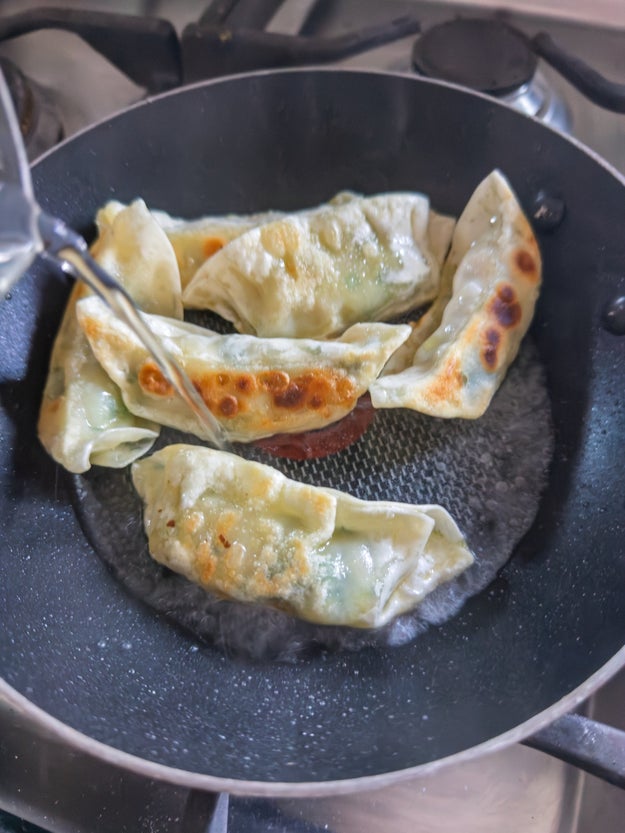 I found the perfect way to cook TJ's gyoza (and it's not in the ...