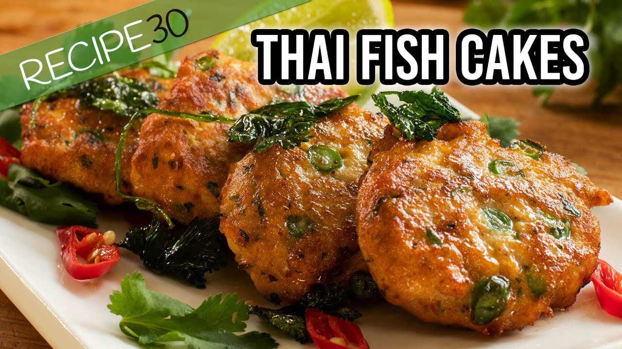 Thai fish cakes, sweet chili dip 😍