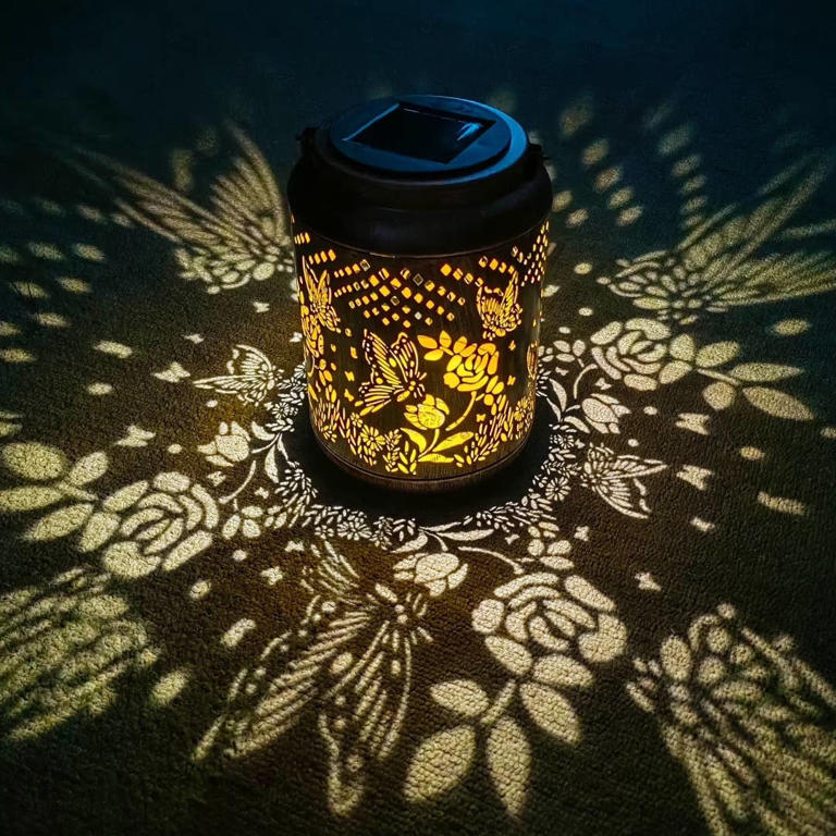 Walmart's 'pretty' $15 butterfly solar lanterns bring whimsy and a ...