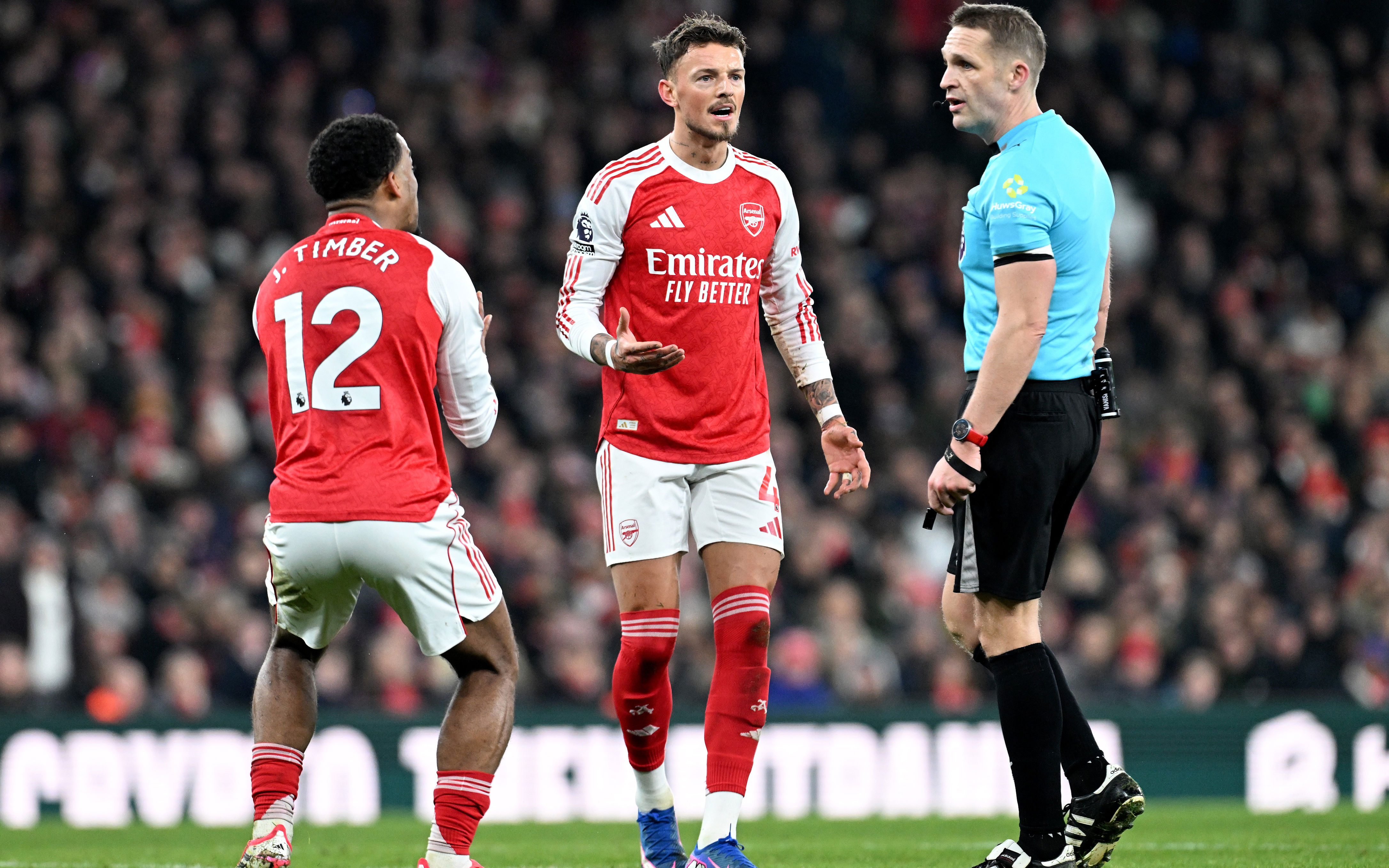 Right-back battle: White and Jurrien Timber have rarely both been fit at the same time (Getty)
