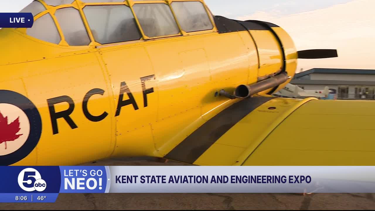 Kent State aeronautics and engineering expo