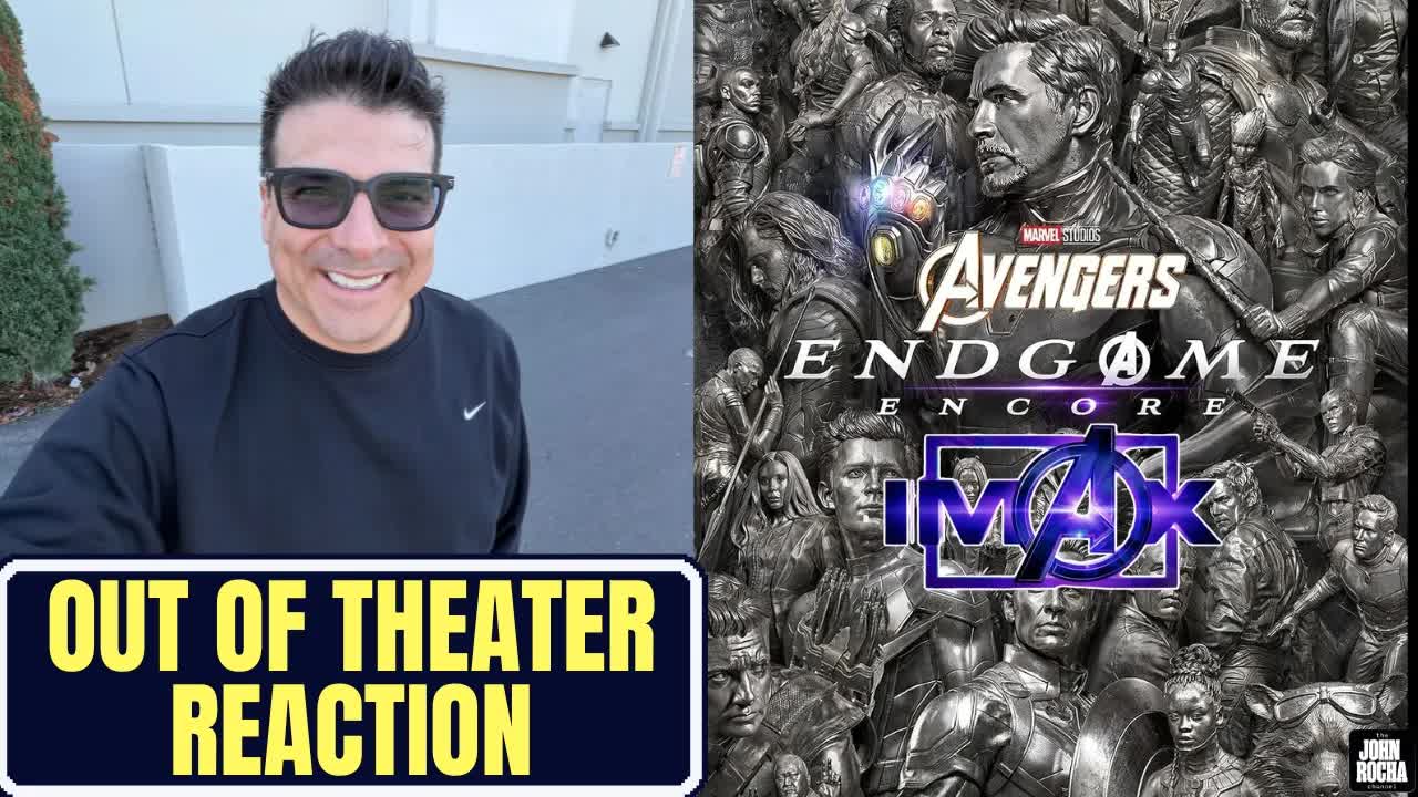 Avengers Endgame encore out of theater reaction with IMAX doomsday ...