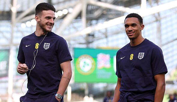 England XI vs Spain decided as Declan Rice replaced and Trent Alexander ...