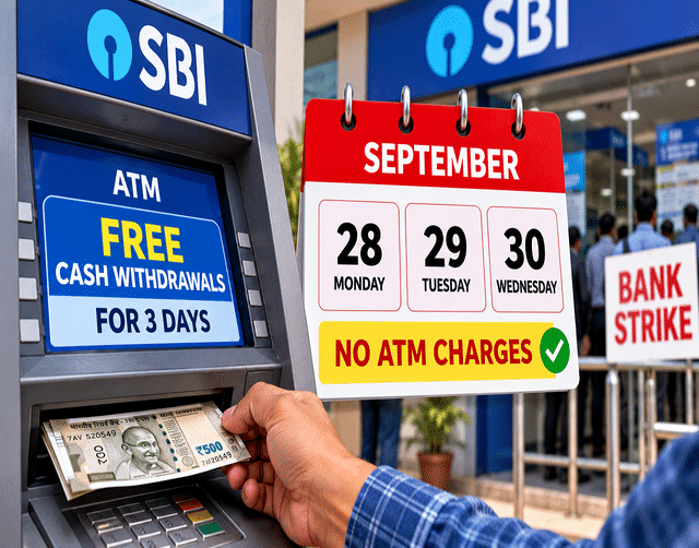 SBI makes ATM cash withdrawals free for 3 days: Check dates ...