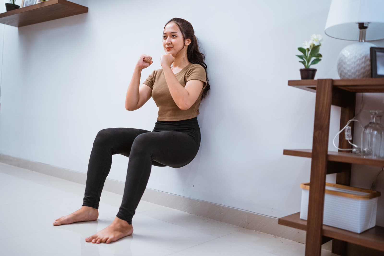 How long should you be able to wall sit? Time standards sorted by age