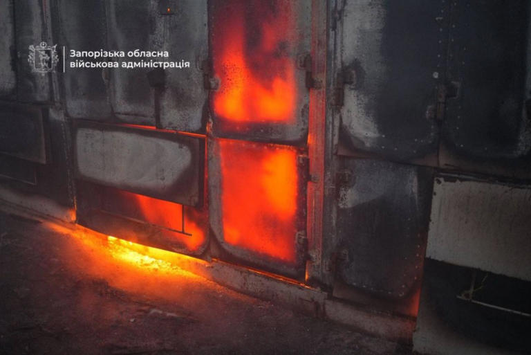 House destroyed, market on fire in Zaporizhzhia: Women killed, child ...