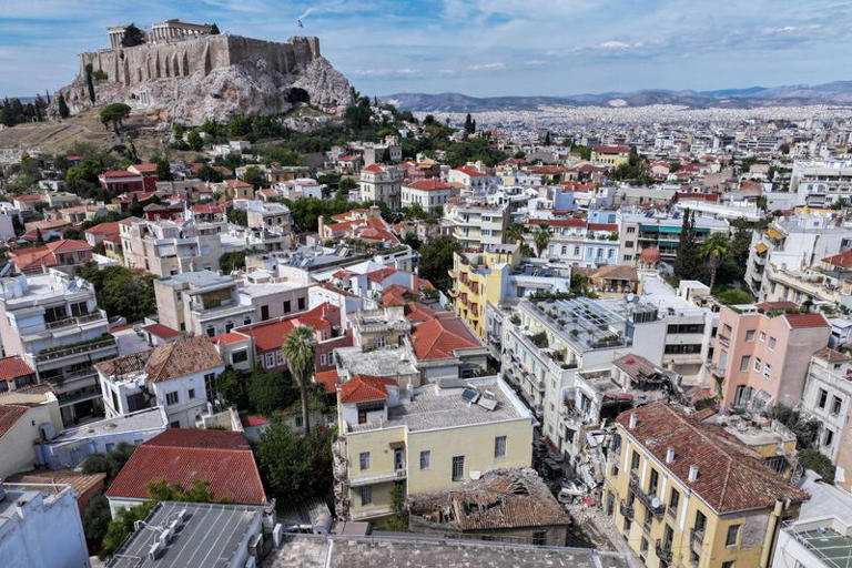 One dead, 5 missing after explosion destroys building in Athens