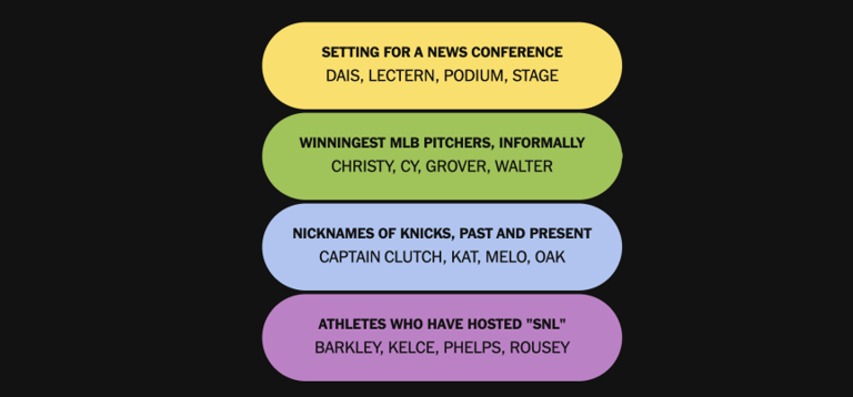 Today’s NYT Connections: Sports edition hints and answers for Sept. 26 ...