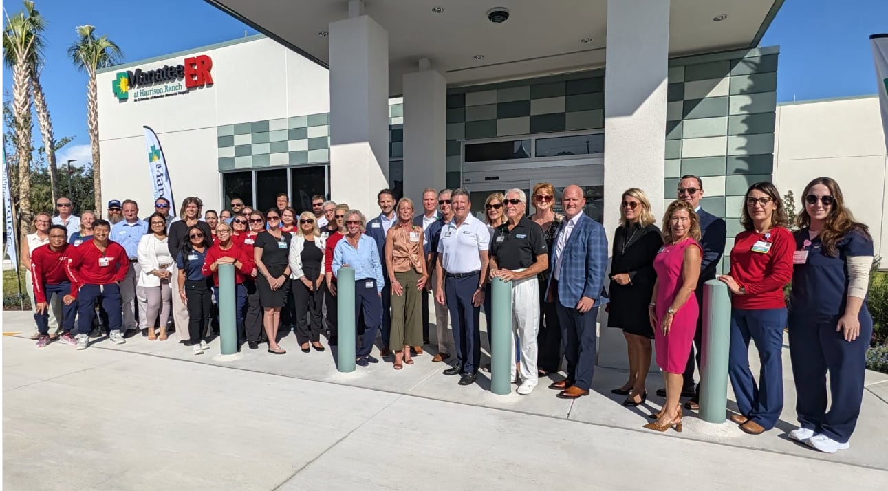 Manatee ER at Harrison Ranch celebrates ribbon-cutting ahead of October ...